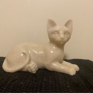 Granite & Resin Faithful Feline Cat Urn
